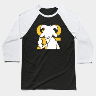 GOAT - Greatest Of All Time Thumbs Up Baseball T-Shirt